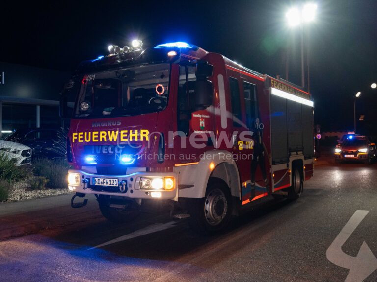 LENTING – Brand in Asylheim in der Nacht auf Samstag (03.12.2024). Sicherheitsdienst löscht Feuer, Polizei nimmt tatverdächtigen Bewohner fest.